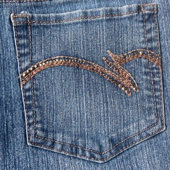 Gloria Vanderbilt Womens Amanda Straight Leg Jean Jeans Size 14 - Picture 4 of 7